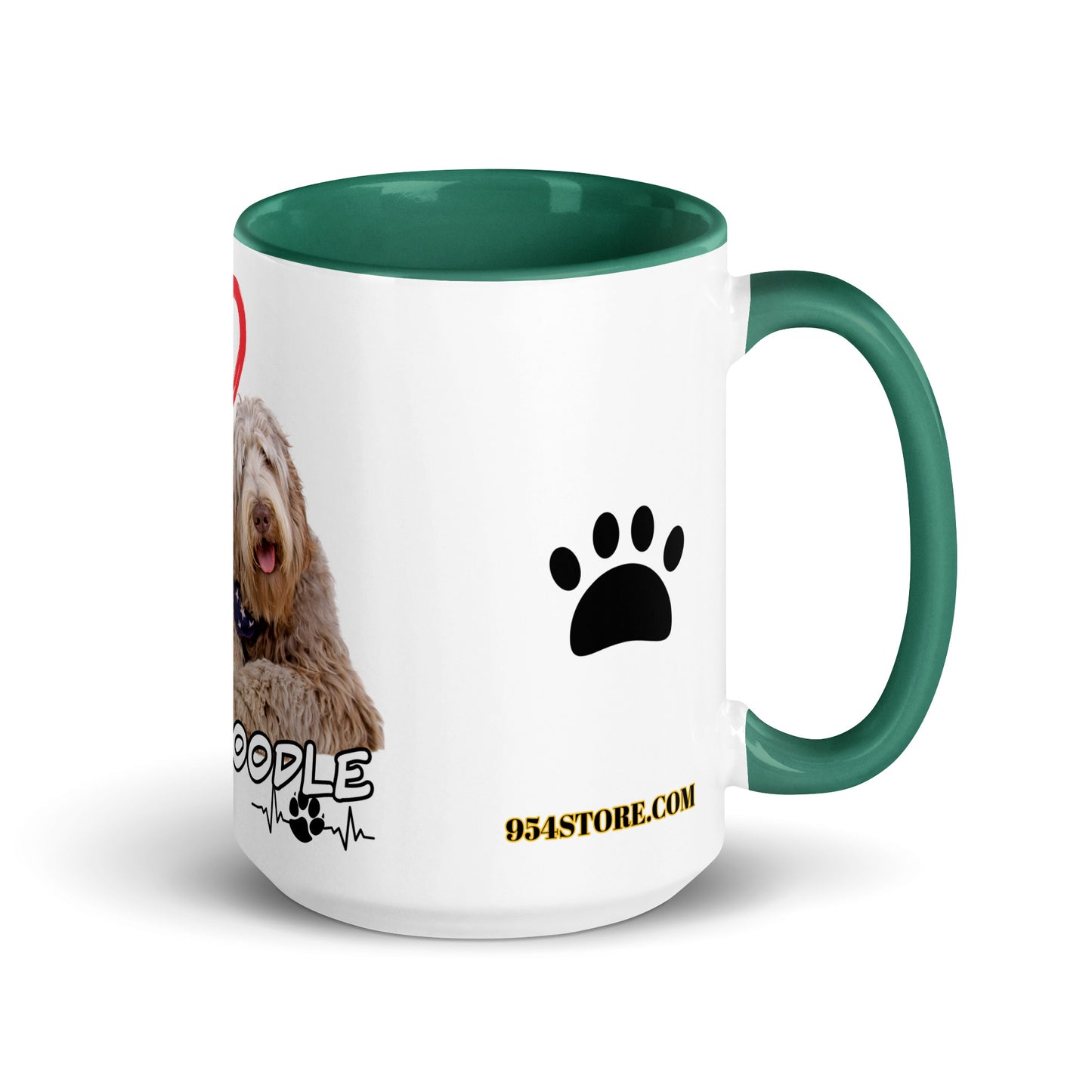 Labradoodles 954 Signature Mug with Color Inside