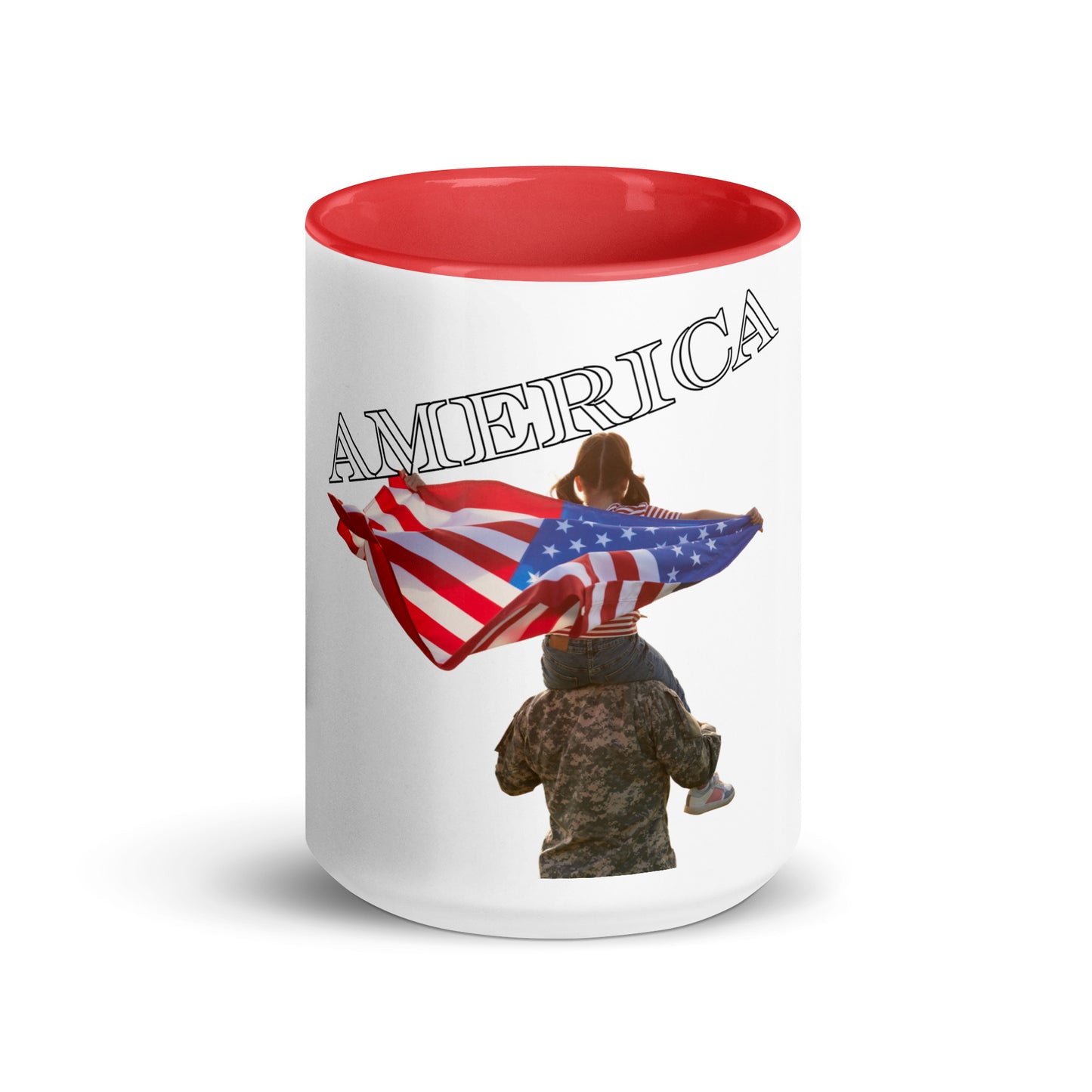 America Military 954 Signature Mug with Color Inside