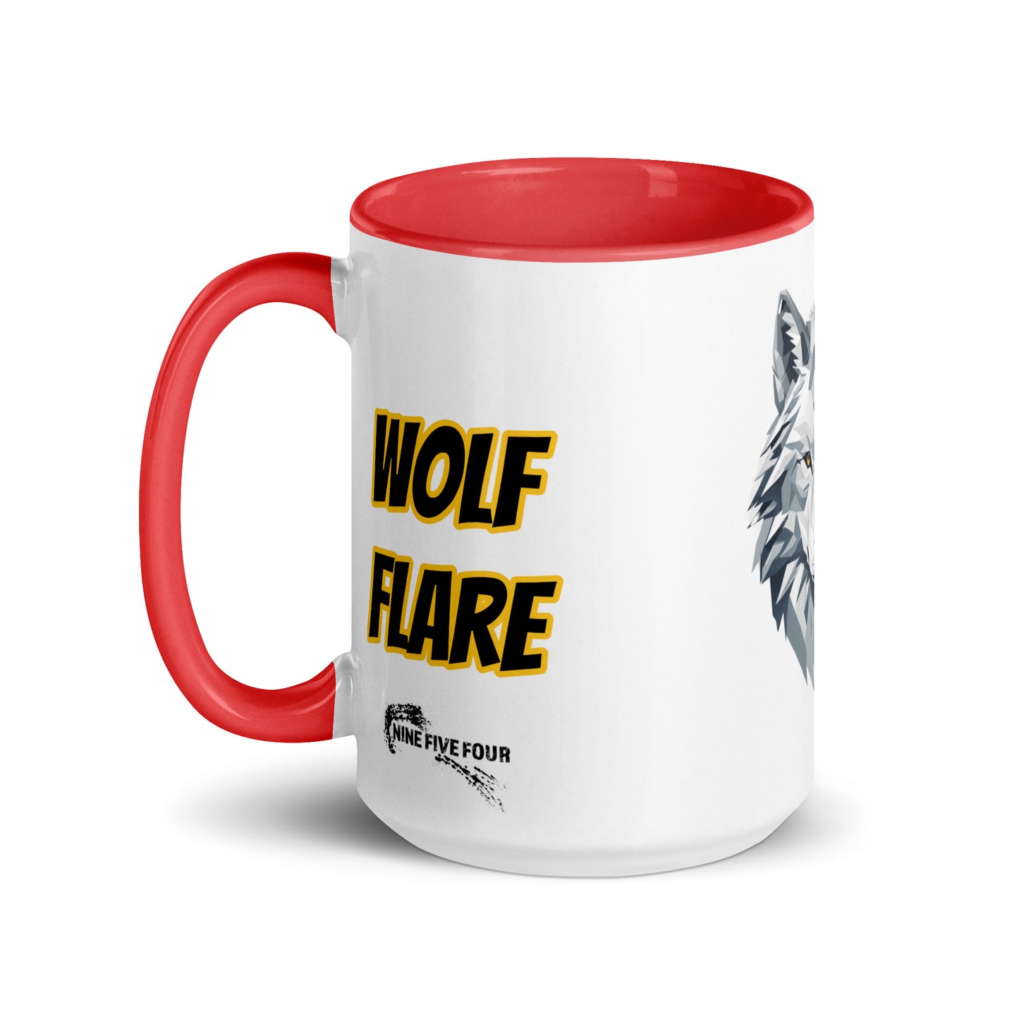 Wolf-Flare 954 Signature Mug with Color Inside