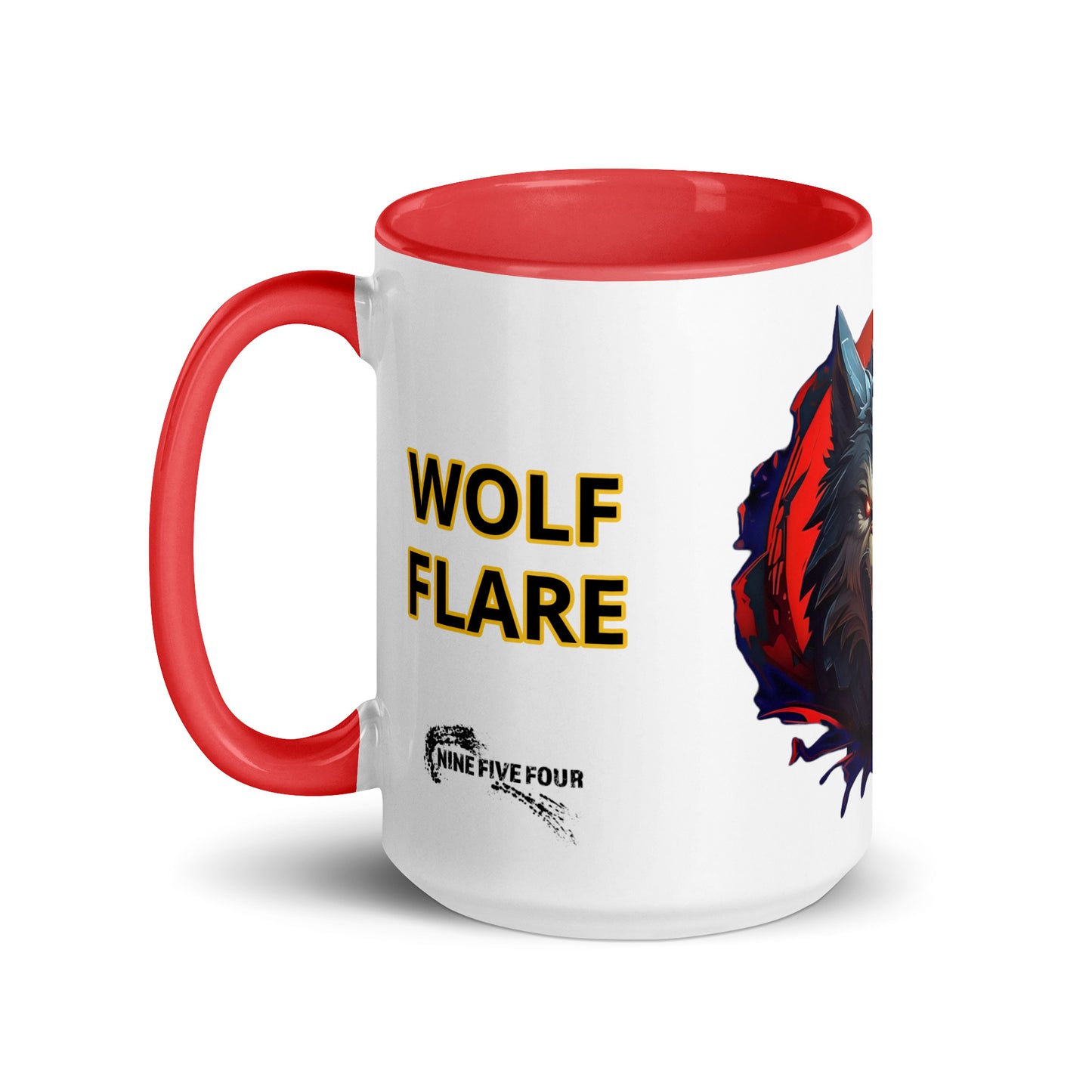 Wolf-Flare 954 Signature Mug with Color Inside