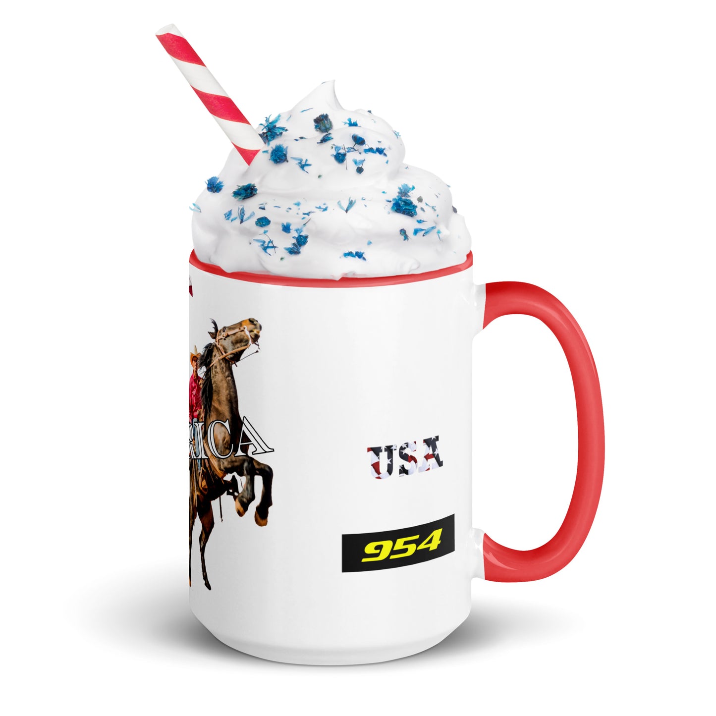 America Cowboy 954 Signature Mug with Color Inside