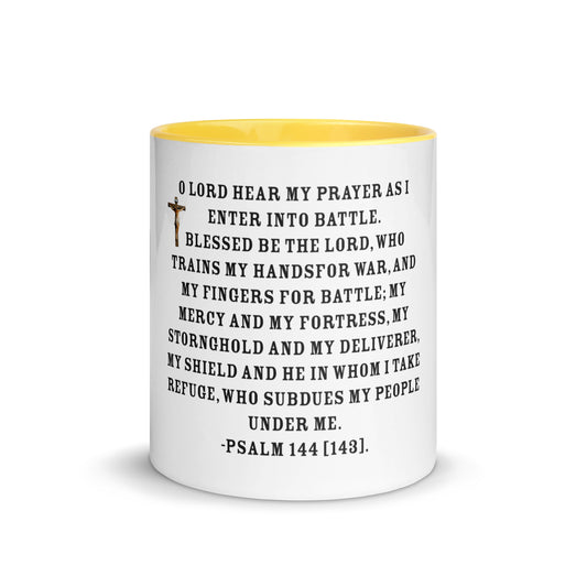 954covenant Solider's Prayer Mug with Color Inside