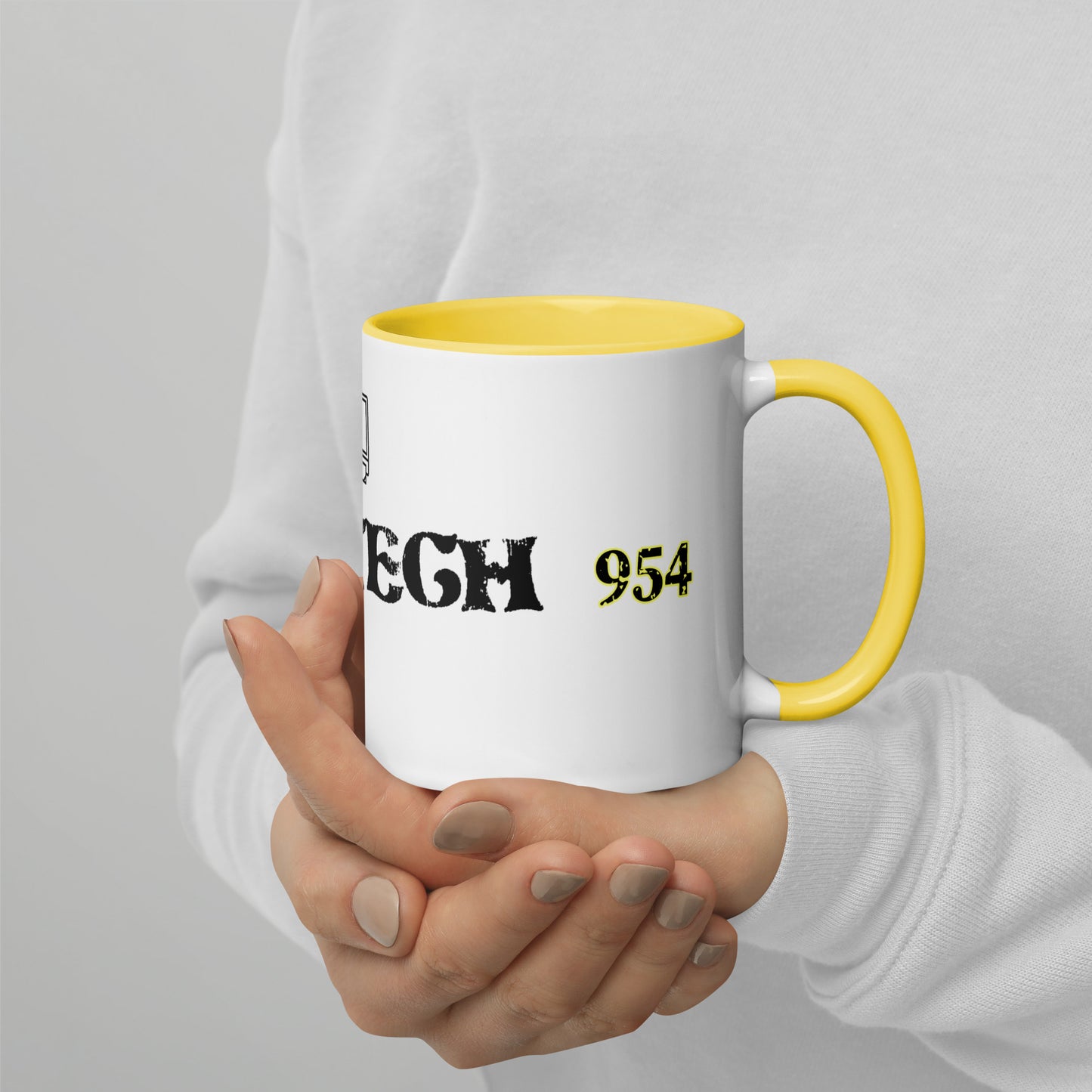 The Tech 954 Signature Mug with Color Inside