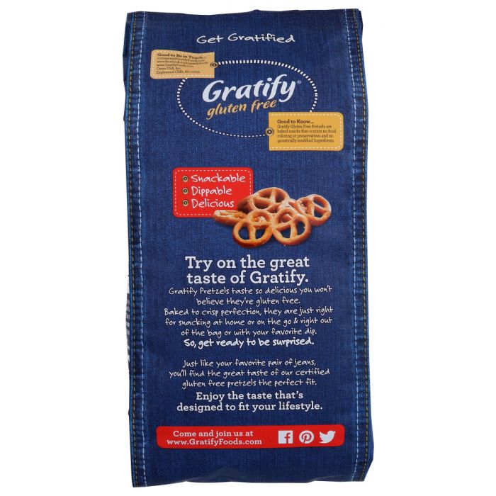GRATIFY: Pretzel Twist Gluten Free, 10.5 oz