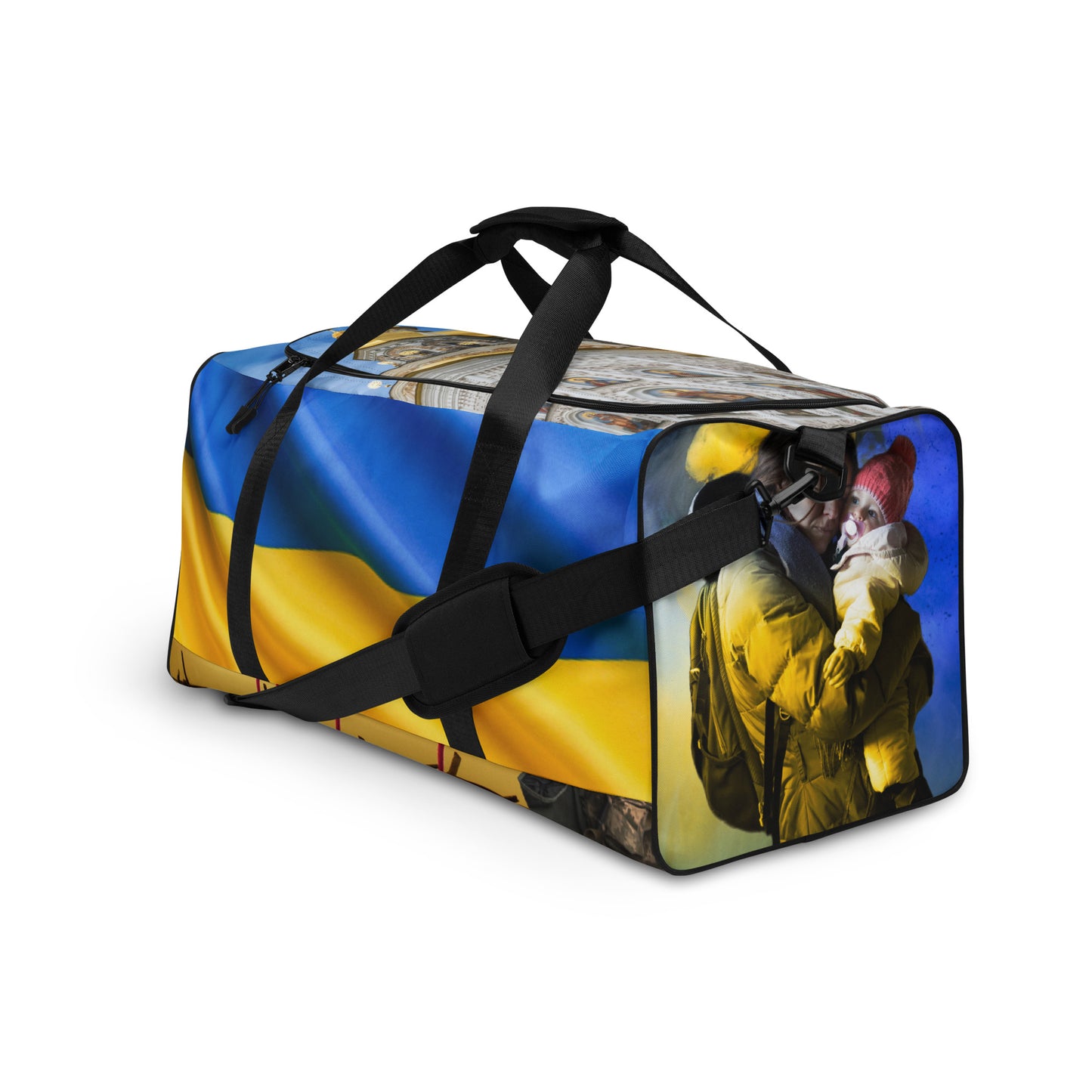 Never Forget Ukraine - Duffle bag