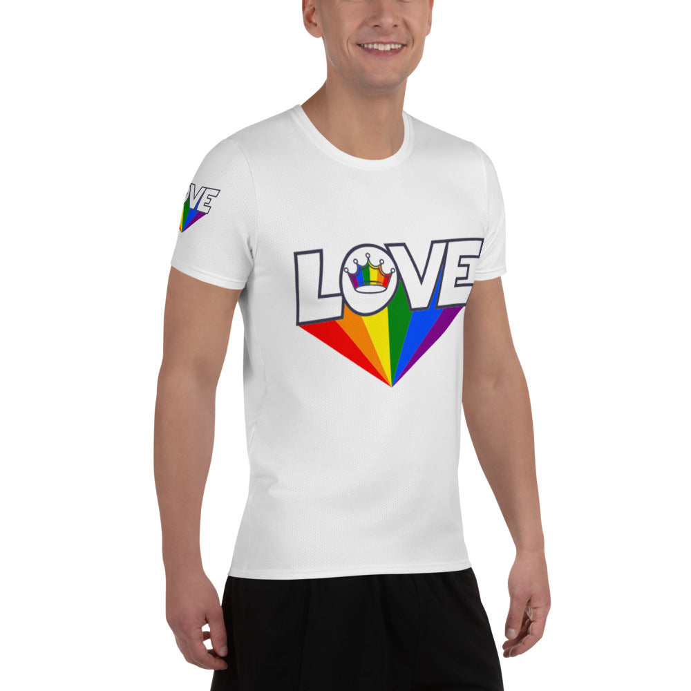 LGBTQIA - All-Over Print Men's Athletic T-shirt