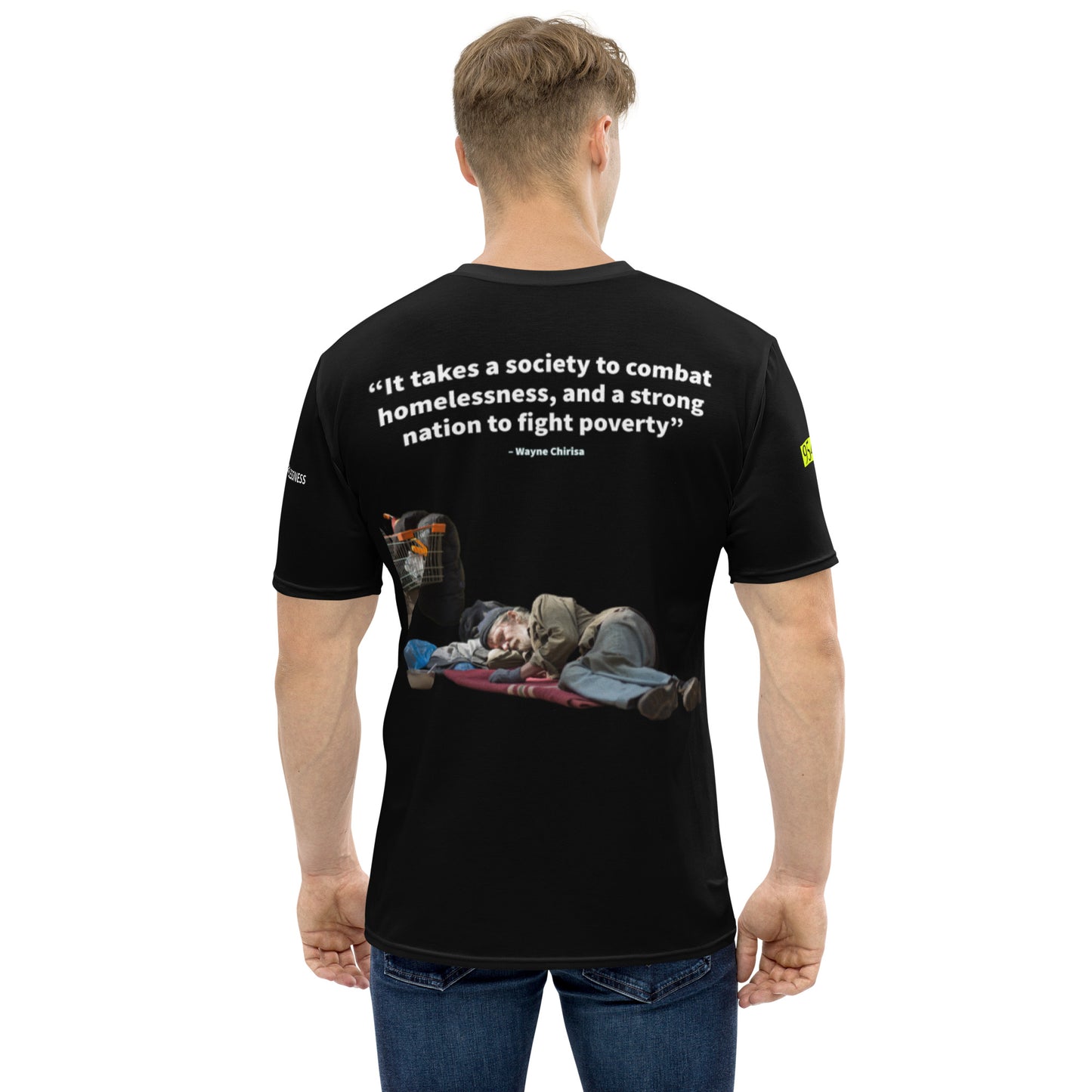 End Homelessness 954 Men's t-shirt