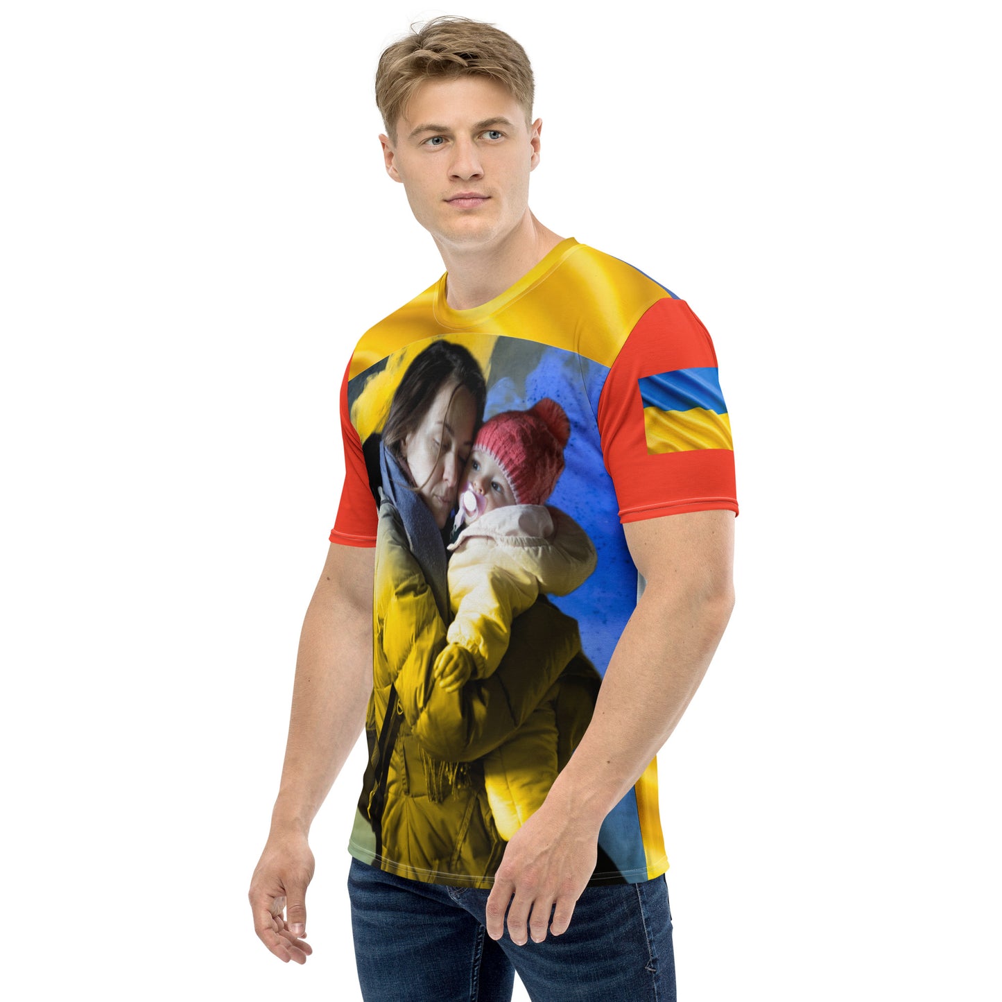 Never Forget Ukraine - Men's t-shirt