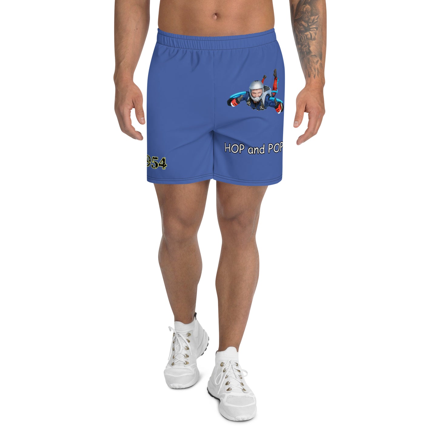 Hop and Pop 954 Signature Men's Recycled Athletic Shorts