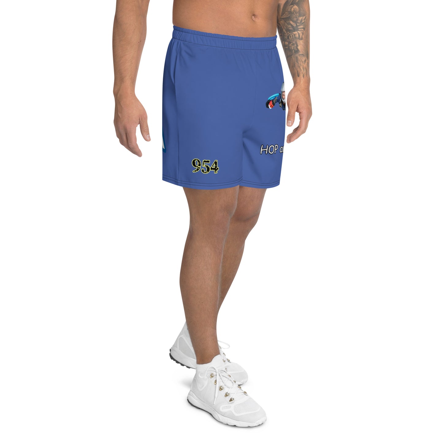 Hop and Pop 954 Signature Men's Recycled Athletic Shorts