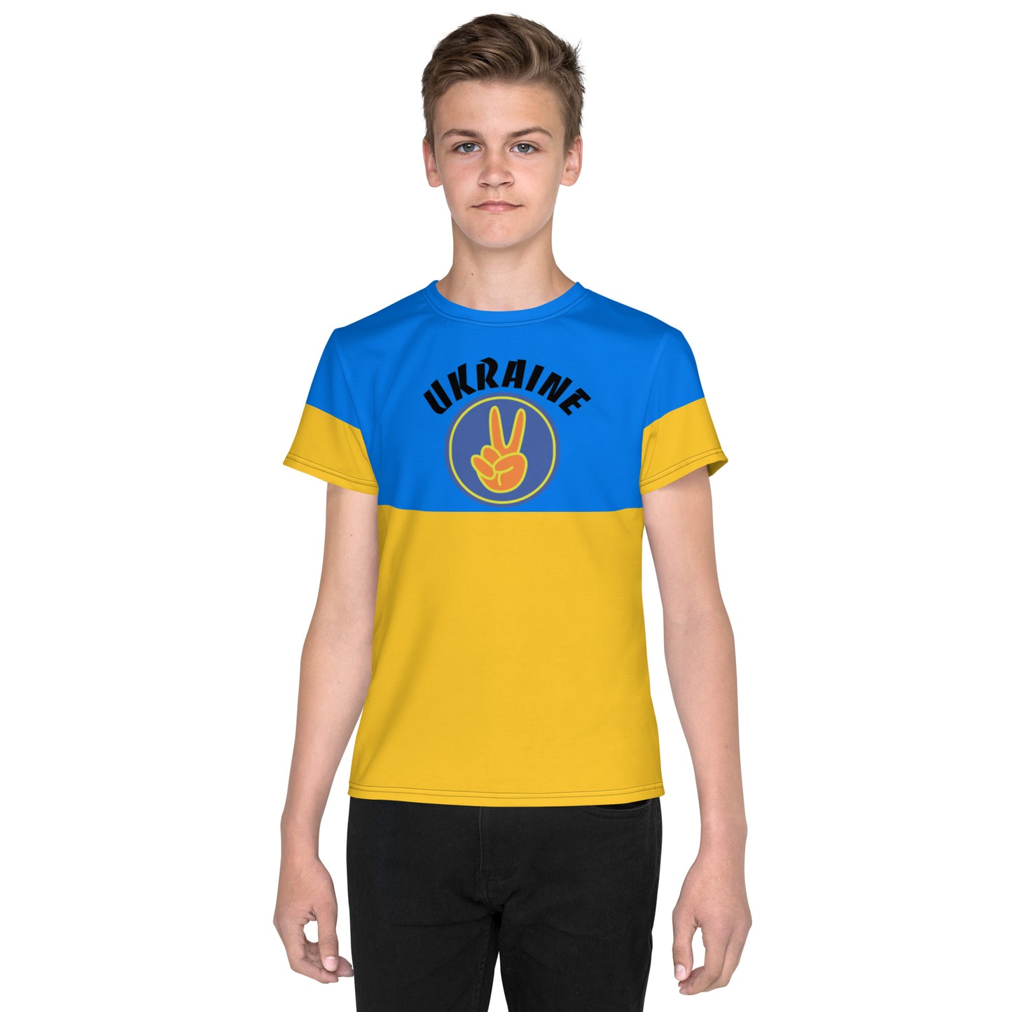 Ukraine 954 Youth crew neck t-shirt