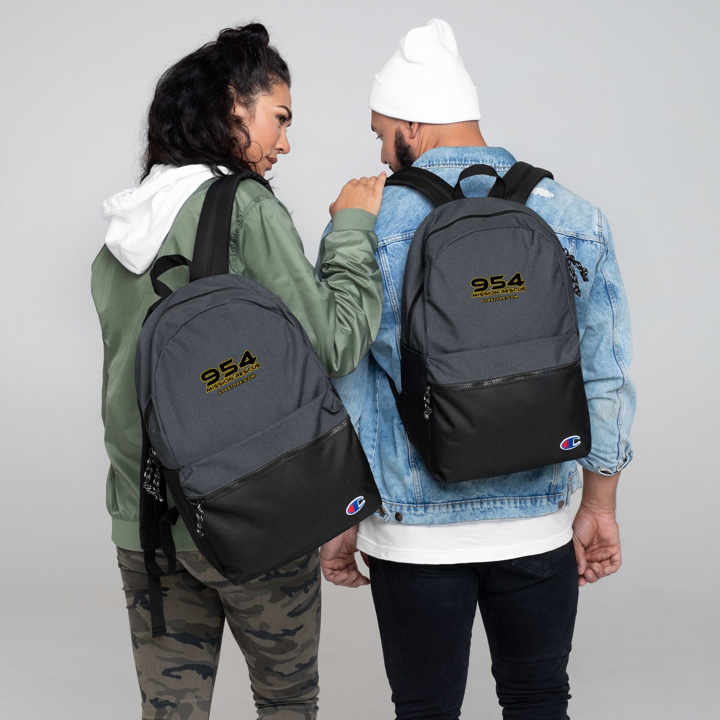 954 MR Embroidered Champion Backpack