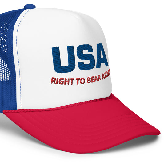 Right to Bear Arms 954 Signature Foam trucker hat