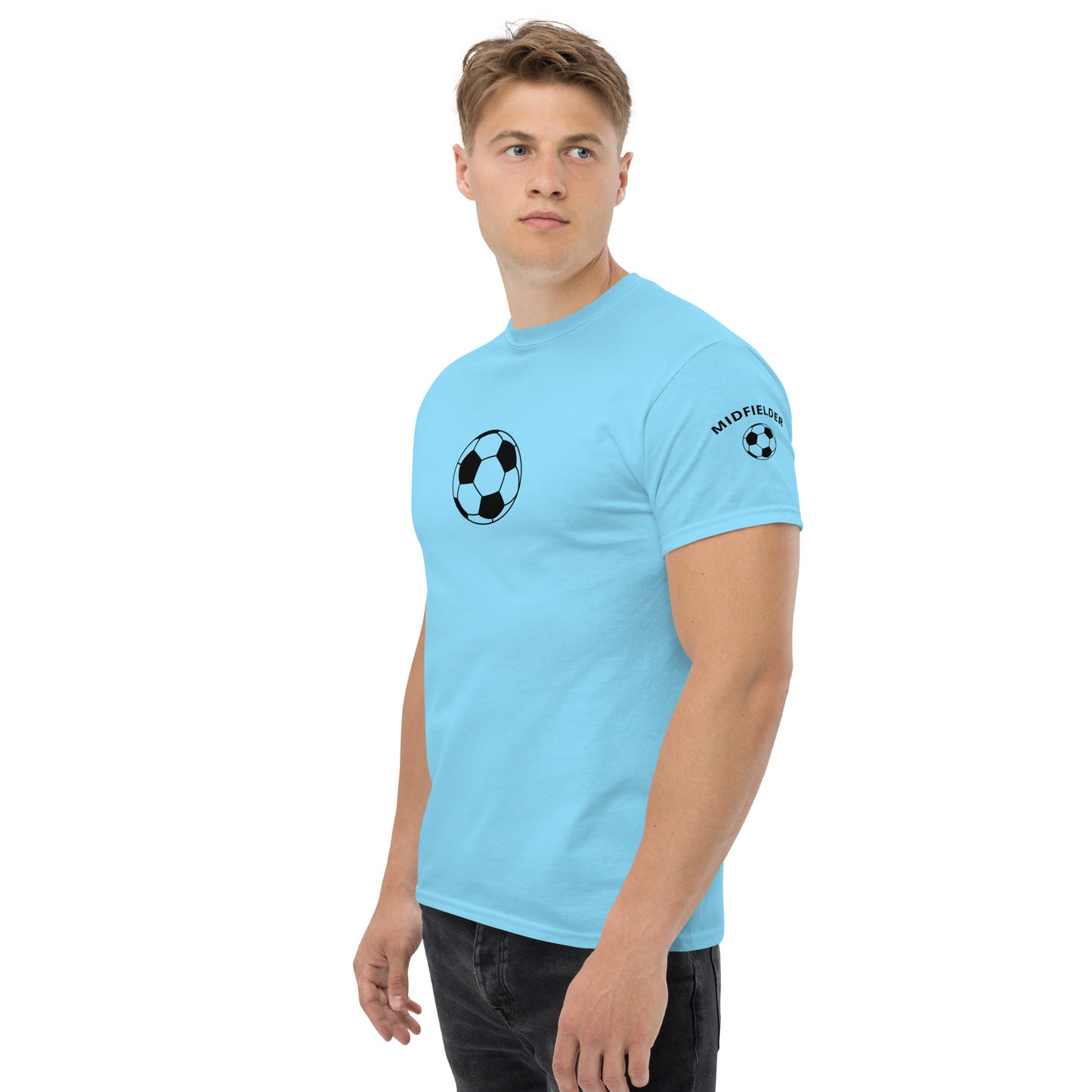 Midfielder 954 Soccer Men's tee