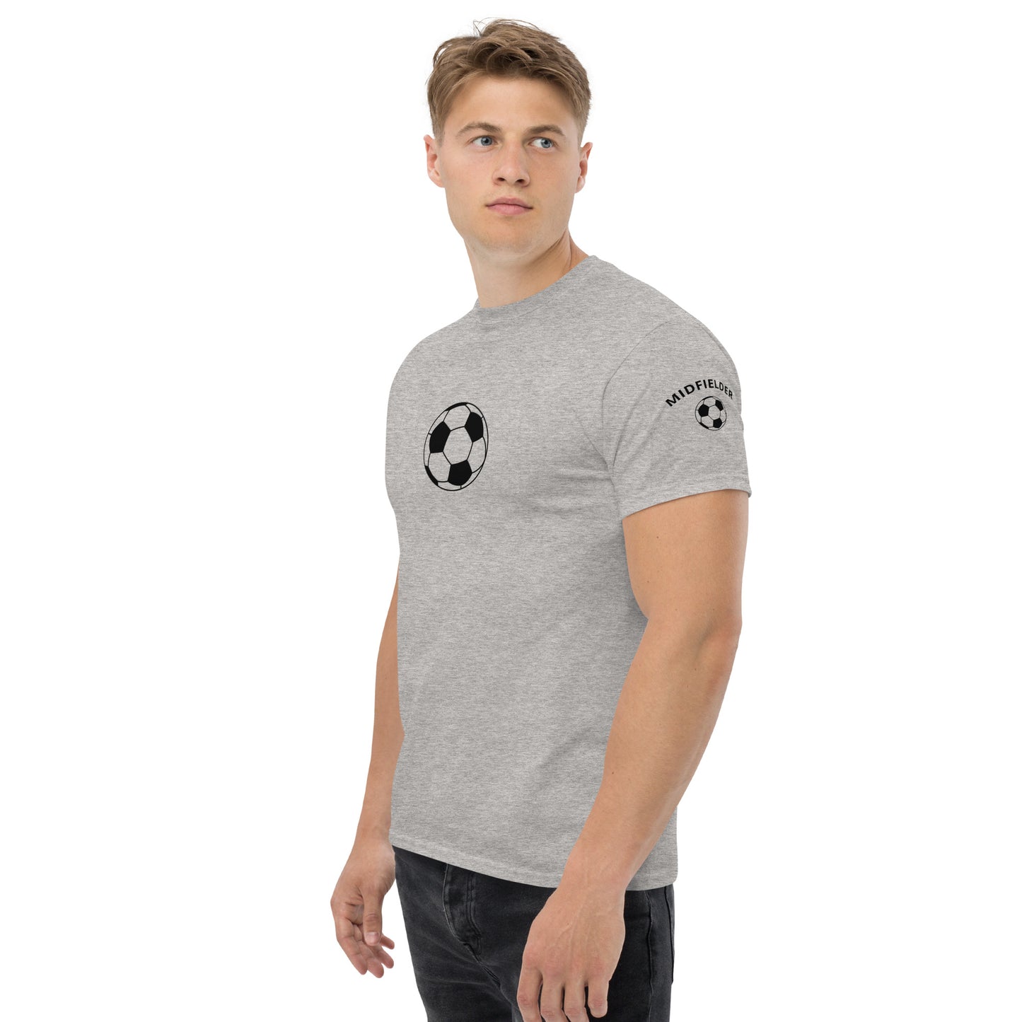 Midfielder 954 Soccer Men's tee