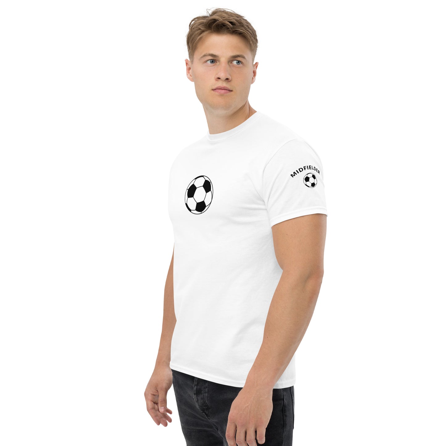 Midfielder 954 Soccer Men's tee