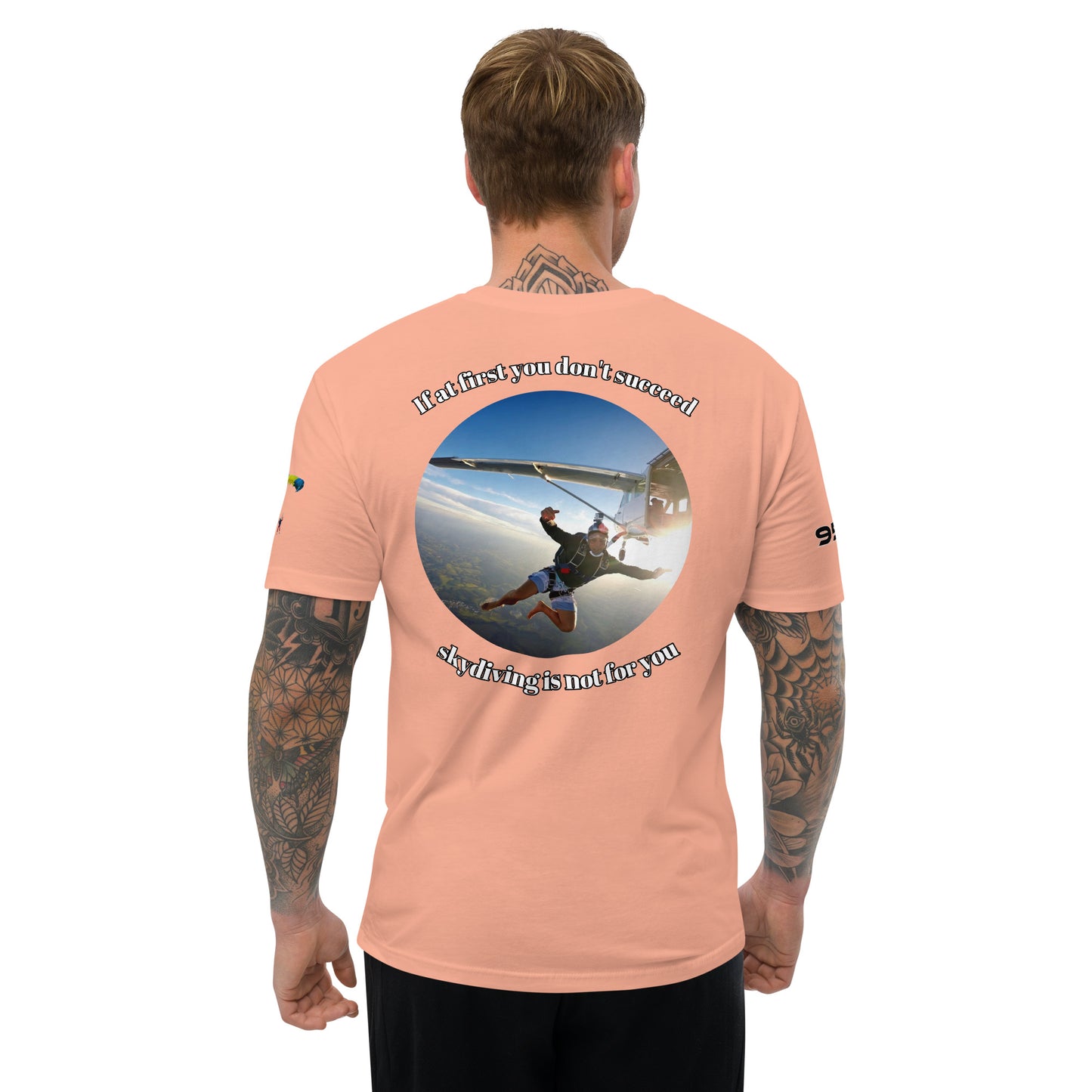 Skydiving II 954 Short Sleeve T-shirt