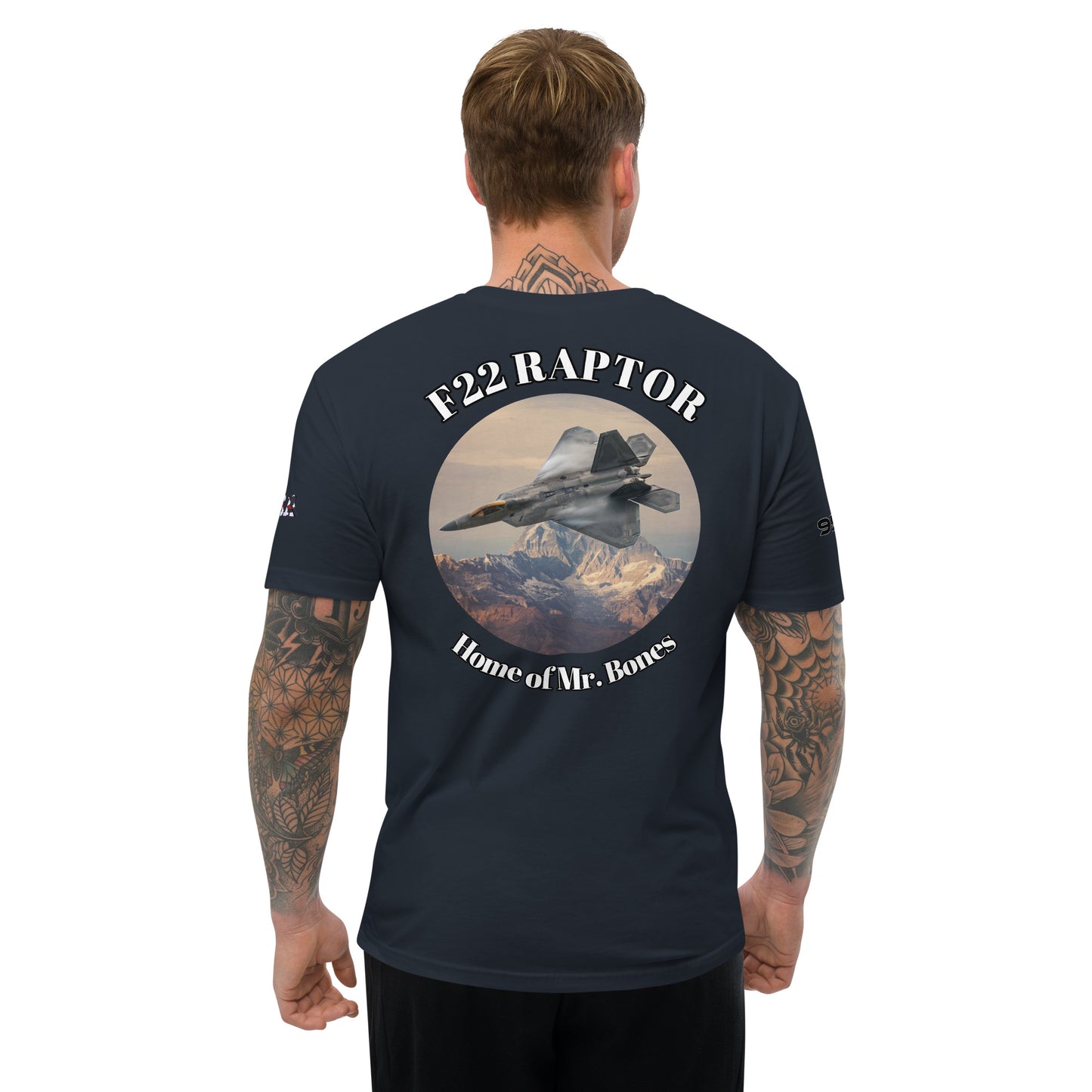 F22 Raptor II 954 Signature Short Sleeve T-shirt