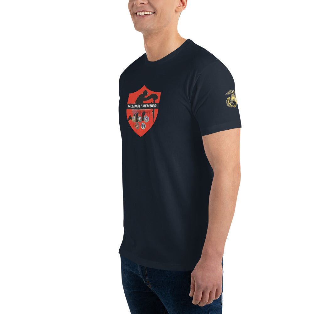 Fallen PLT Member USMC T-shirt