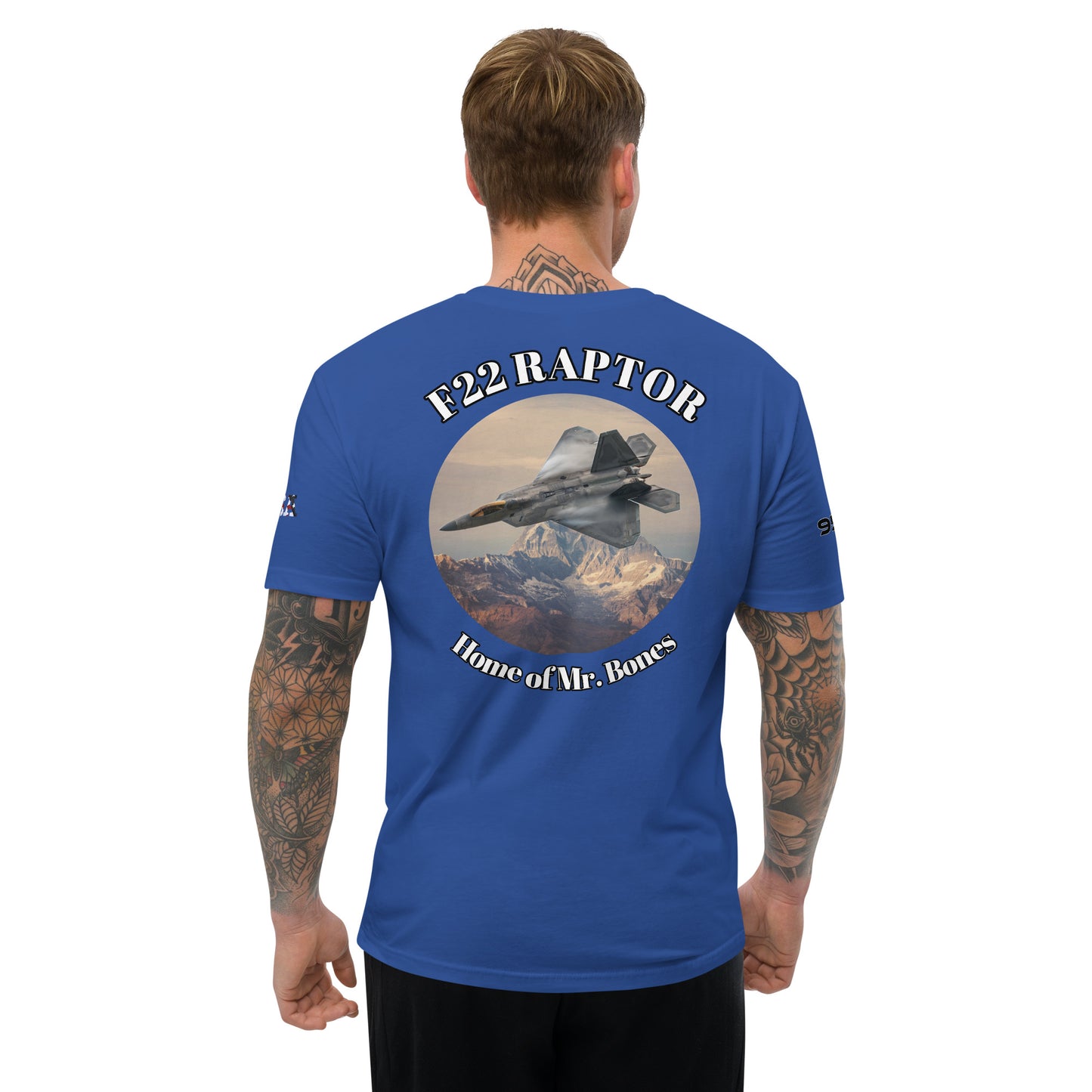 F22 Raptor II 954 Signature Short Sleeve T-shirt