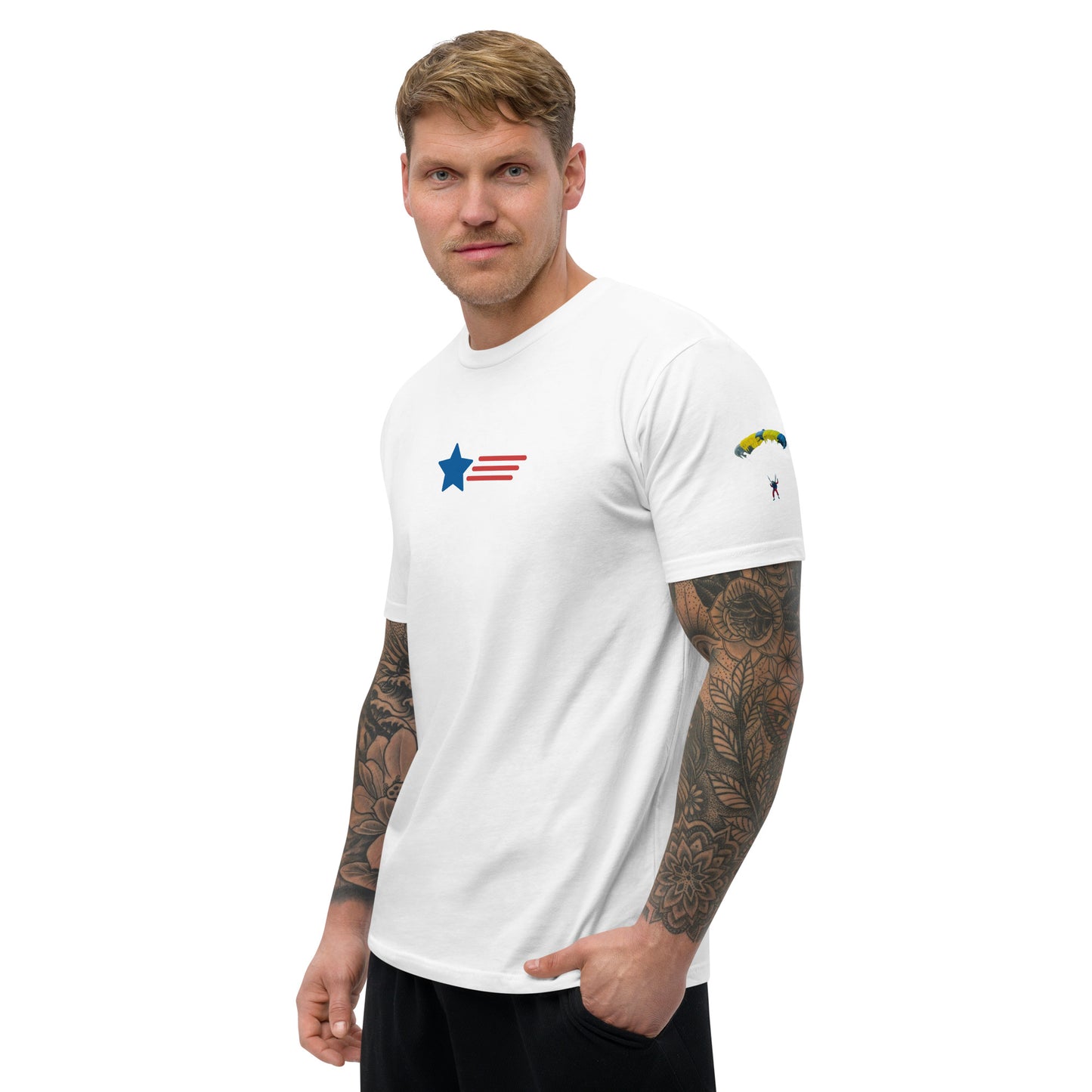 Skydiving II 954 Short Sleeve T-shirt