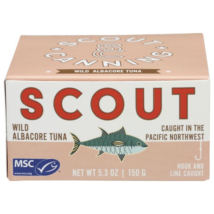 SCOUT: Wild Albacore Tuna, 5.3 oz