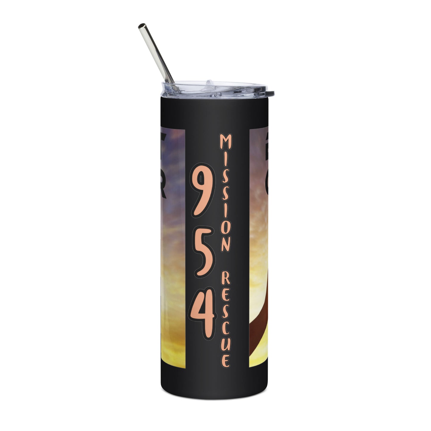 Breast Cancer Awareness 954 Stainless steel tumbler