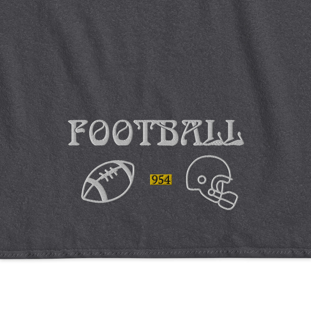 954 Football cotton towel