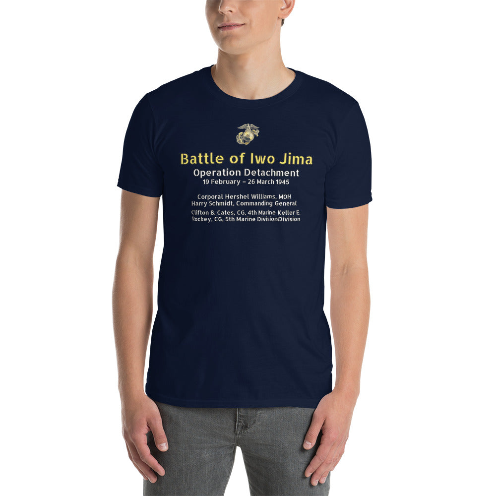 Battle of Iwo Jima IJ 954 Unisex T-Shirt