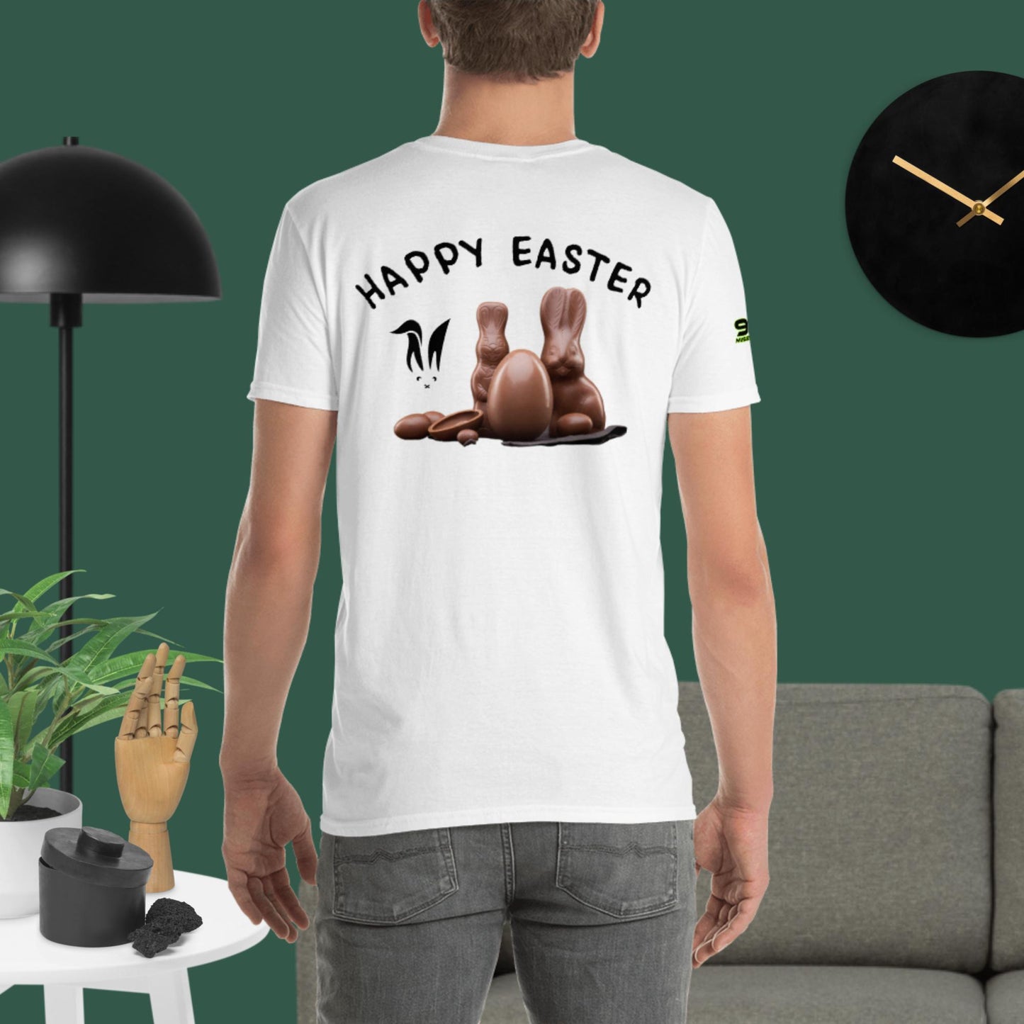 Happy Easter VII 954 Short-Sleeve Unisex T-Shirt