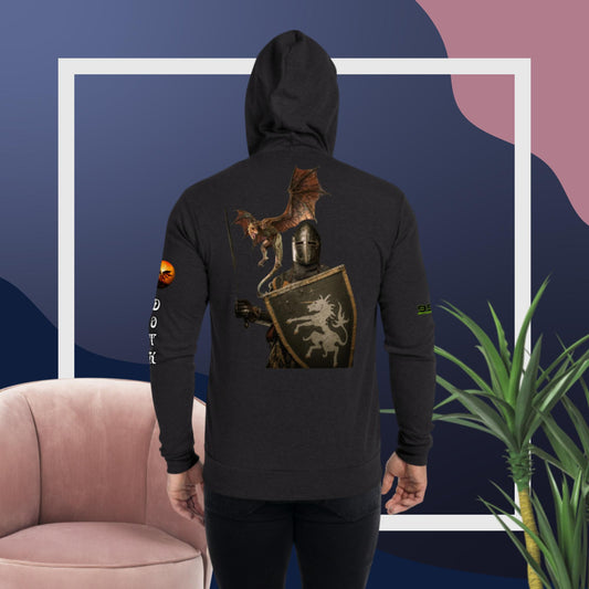 DOTK Logo 954 Unisex zip hoodie