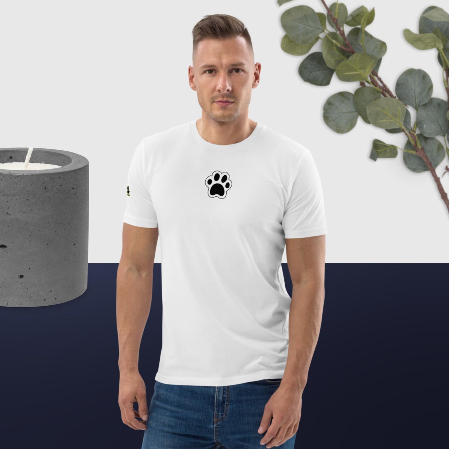 Cat Life VII 954 Signature Unisex organic cotton t-shirt
