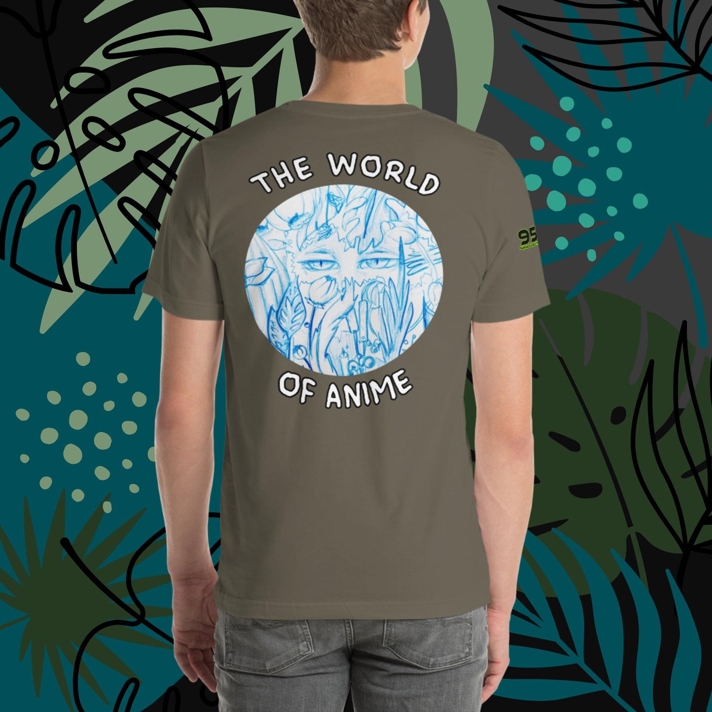 The World of Anime 954 Collection Unisex t-shirt