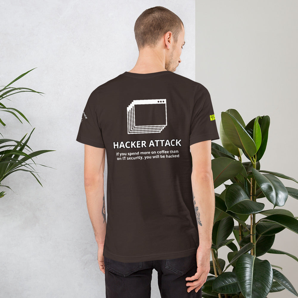 Hacker Attack keys 954 Unisex t-shirt