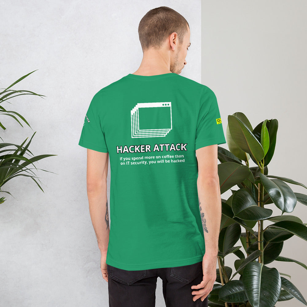 Hacker Attack keys 954 Unisex t-shirt