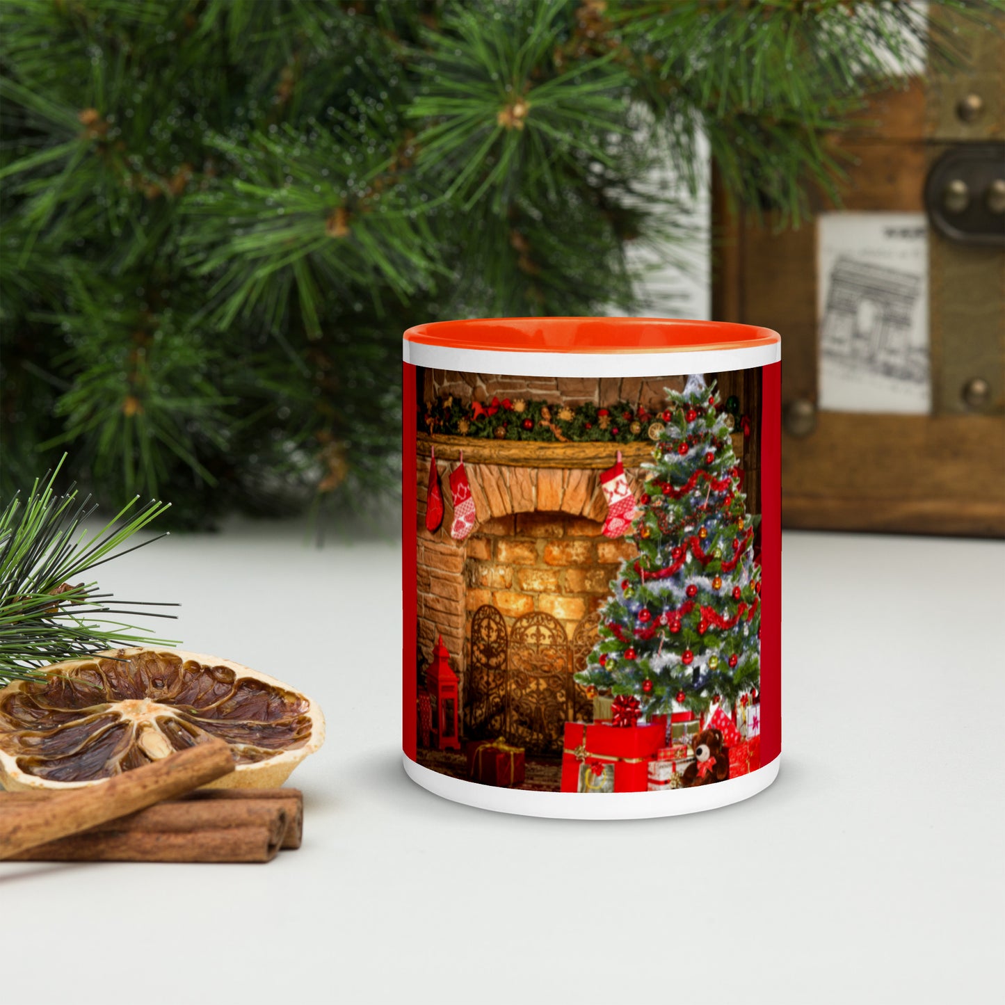 Merry Christmas 954 Mug with Color Inside